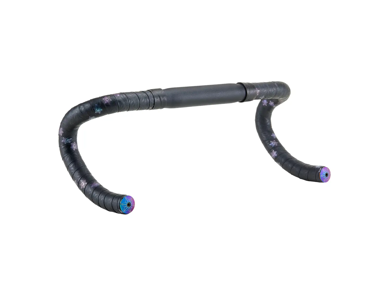 Supacaz Super Sticky Kush Galaxy Lenkerband Oil Slick/Oil Slick Plugz