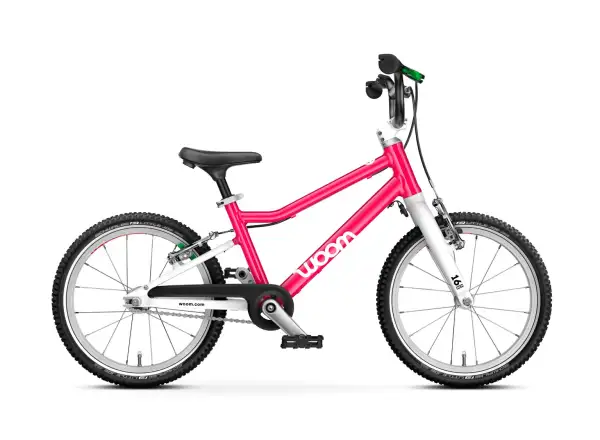 Woom GO 3 Hot Pink 16 Kinderfahrrad