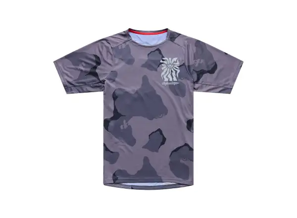 Troy Lee Designs Skyline Pro Herren-Trikot Kurzarm Flow Camo Carbon