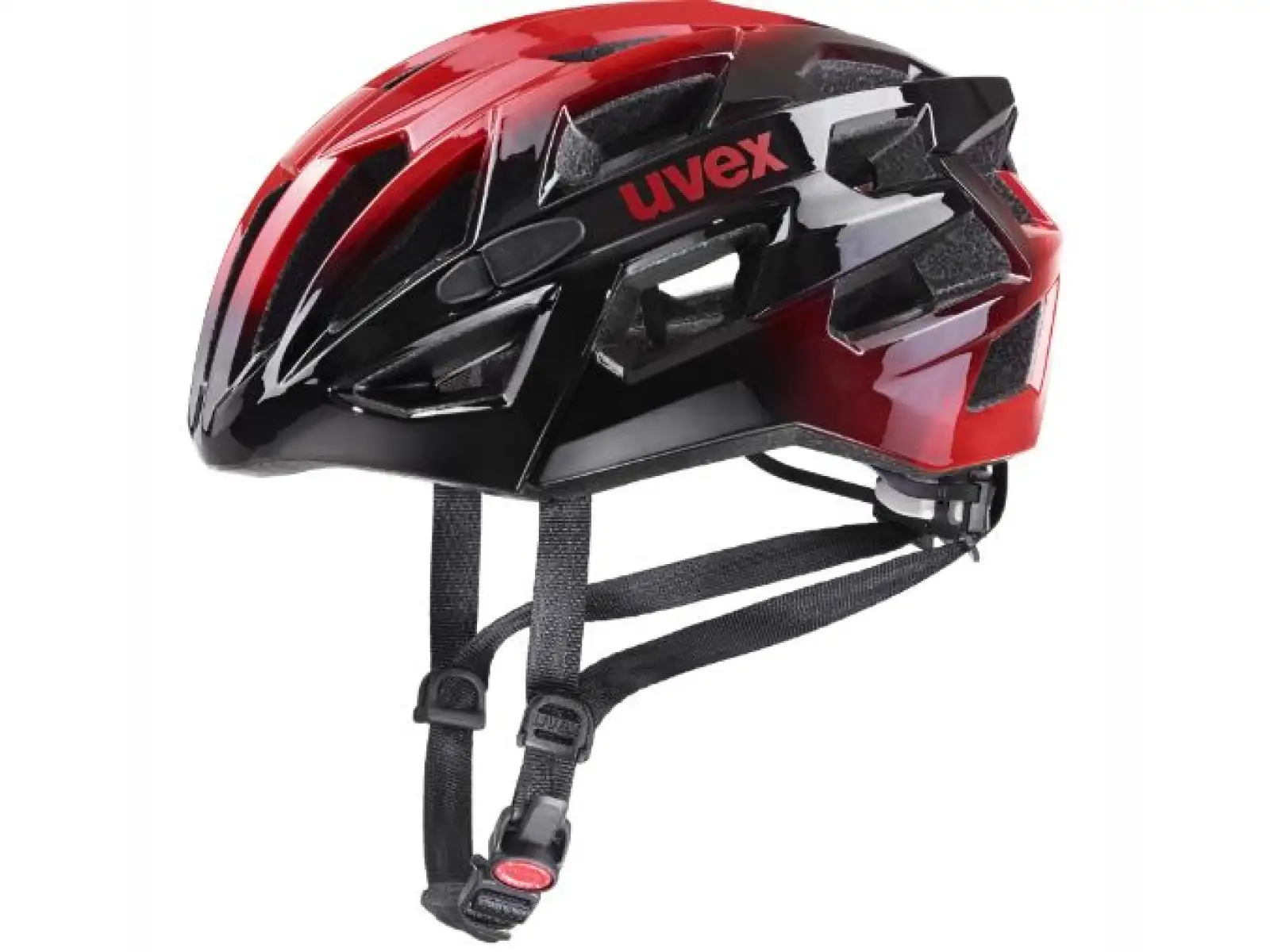 Uvex Race 7 Helm Black/ Red