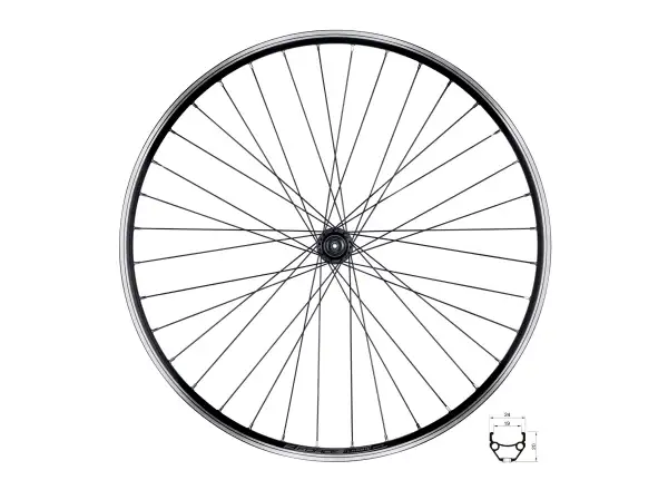 Force Classic 29 Hinterrad Shimano Nabe
