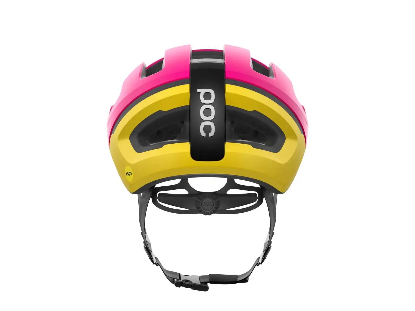 POC Omne Air MIPS Helm Rhos Red Matt/Citrine Yellow Matt