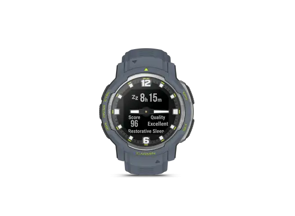 Garmin Instinct Crossover Standard Edition Smartwatch Blue Granite