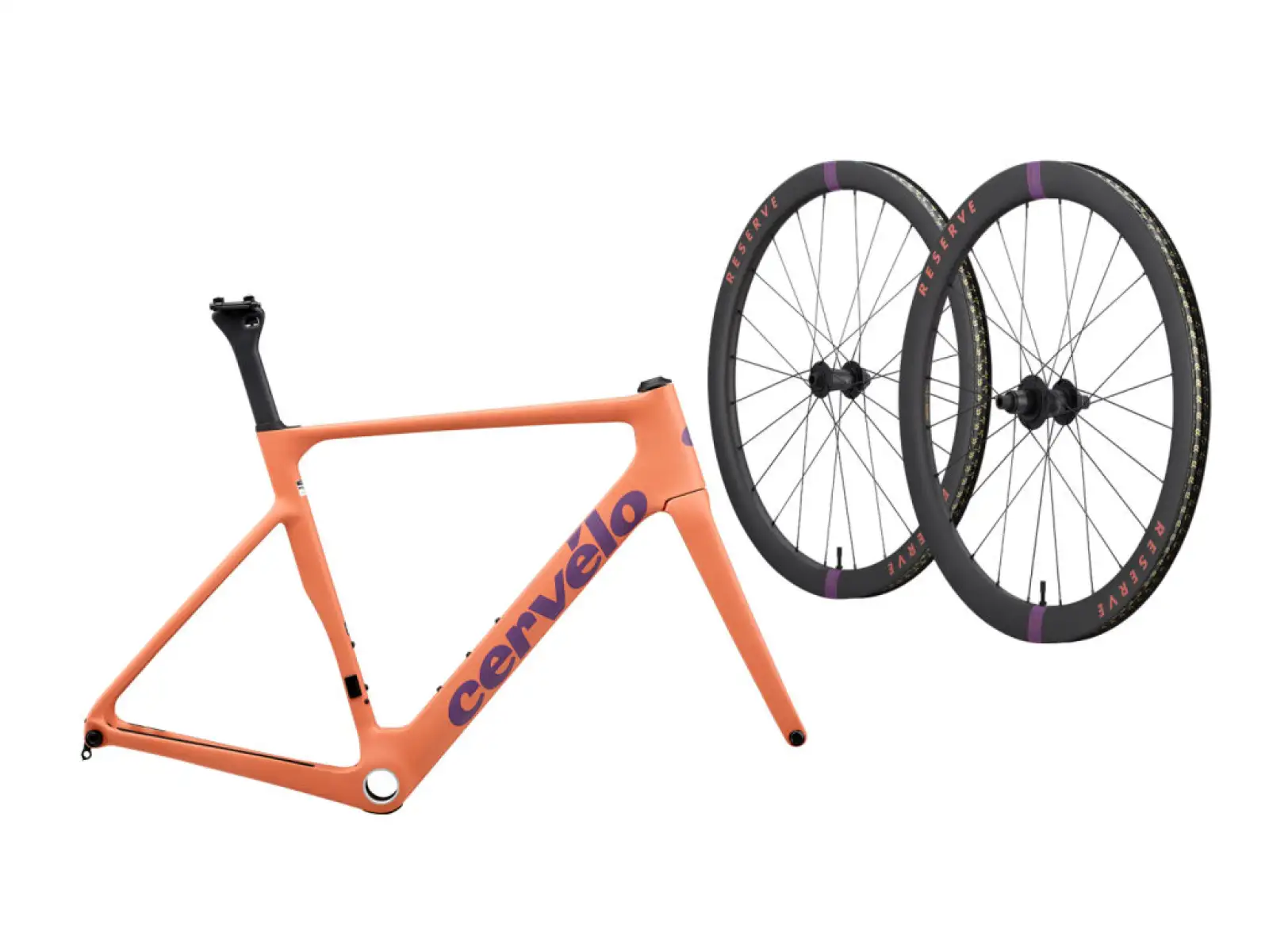 Cervélo Soloist Straßenrahmenset Tropic Sunset