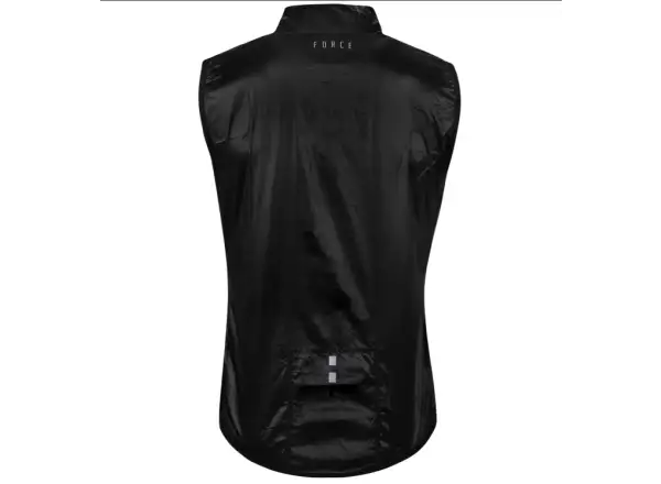 Force Windpro winddichte Unisex-Weste schwarz