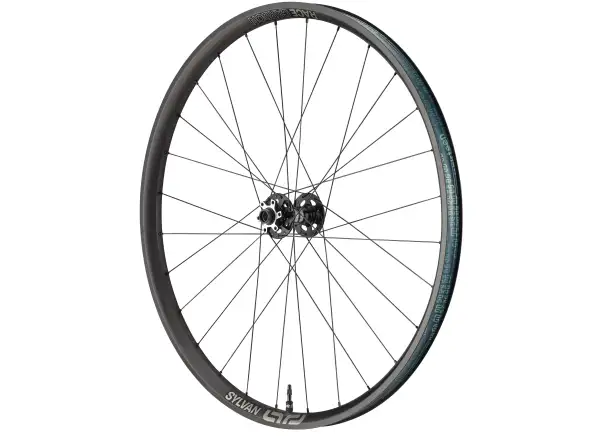 E-13 Sylvan Race Carbon E-Spec Boost 29" Vorderrad in Schwarz.