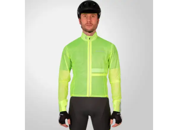 Endura FS260-Pro Adrenaline Race Cape II Herrenjacke Hi-Viz Yellow