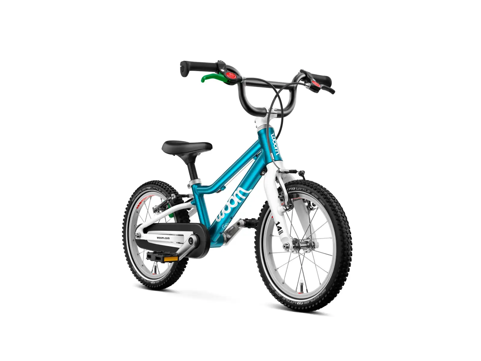 Woom GO 2 Kinderfahrrad 14" Metallic Blue