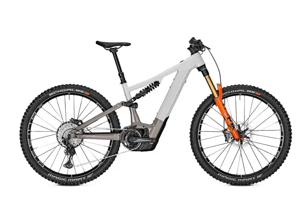 Focus Sam2 6.9 DI 750 Wh Mountain E-Bike in Lichtgrau glänzend/Mondsteingrau glänzend