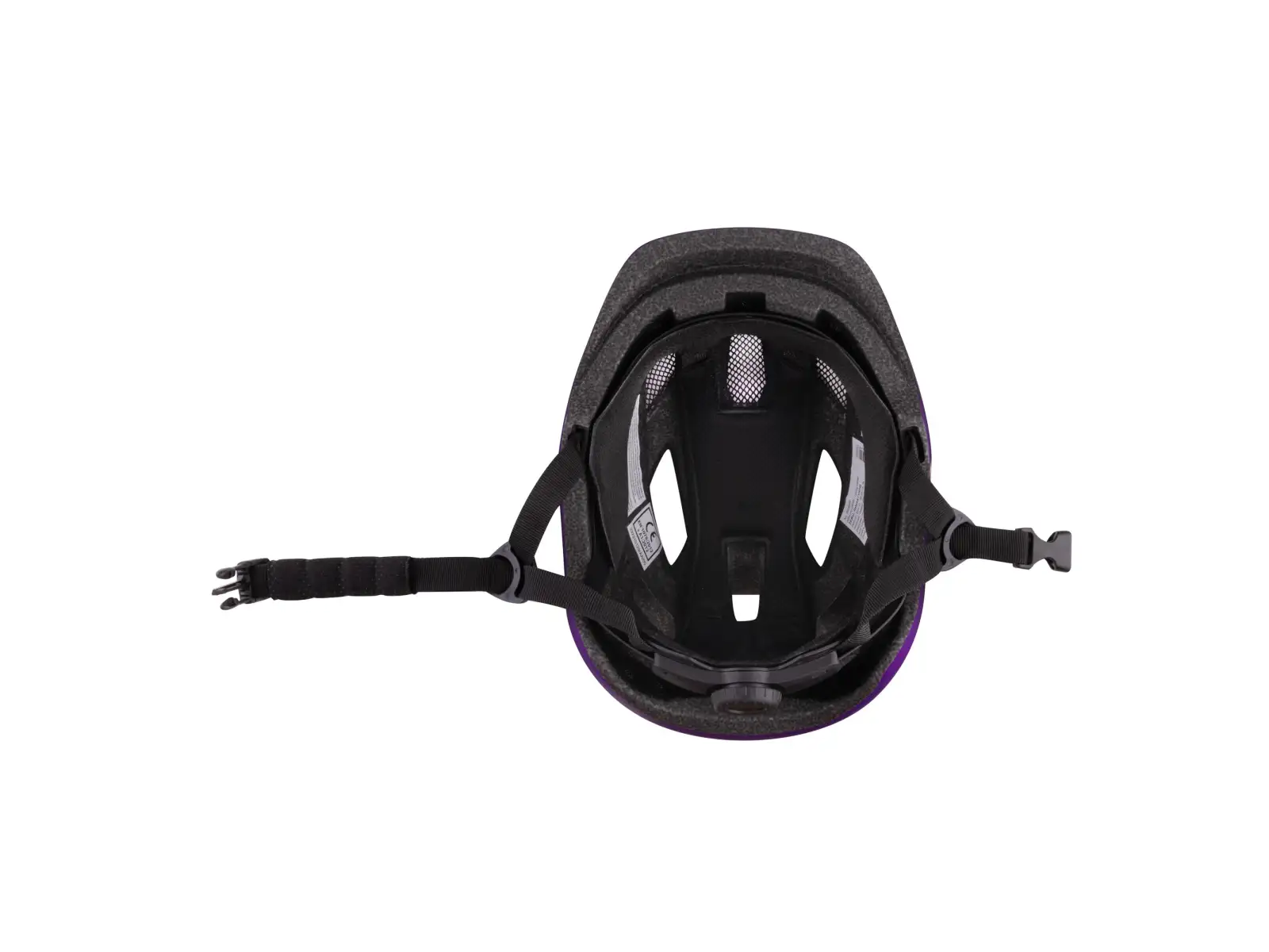 Force Zebu Kinderhelm mit Blinklicht purple