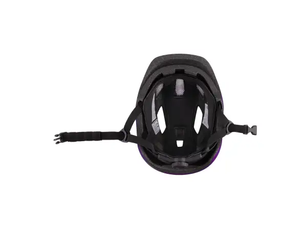 Force Zebu Kinderhelm mit Blinklicht purple
