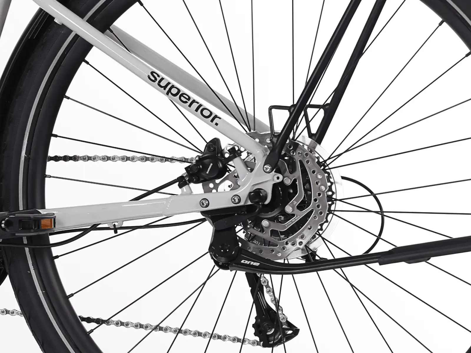 Superior Blox 6.2 T Stadtfahrrad Gloss Grey