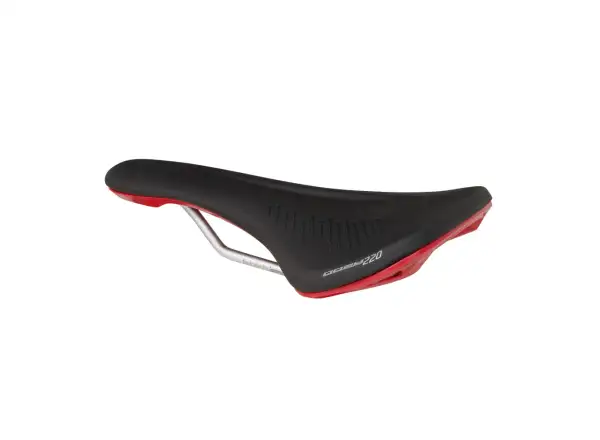 Spank Oozy 220 MTB Sattel schwarz/rot