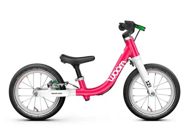 Woom GO 1 Hot Pink 12 Kinderlaufrad
