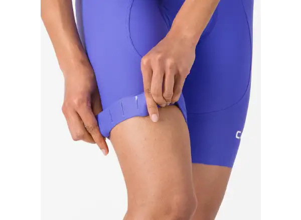 Castelli Espresso 2 W Damen-Shorts mit Einsatz und Trägern Ultraviolet