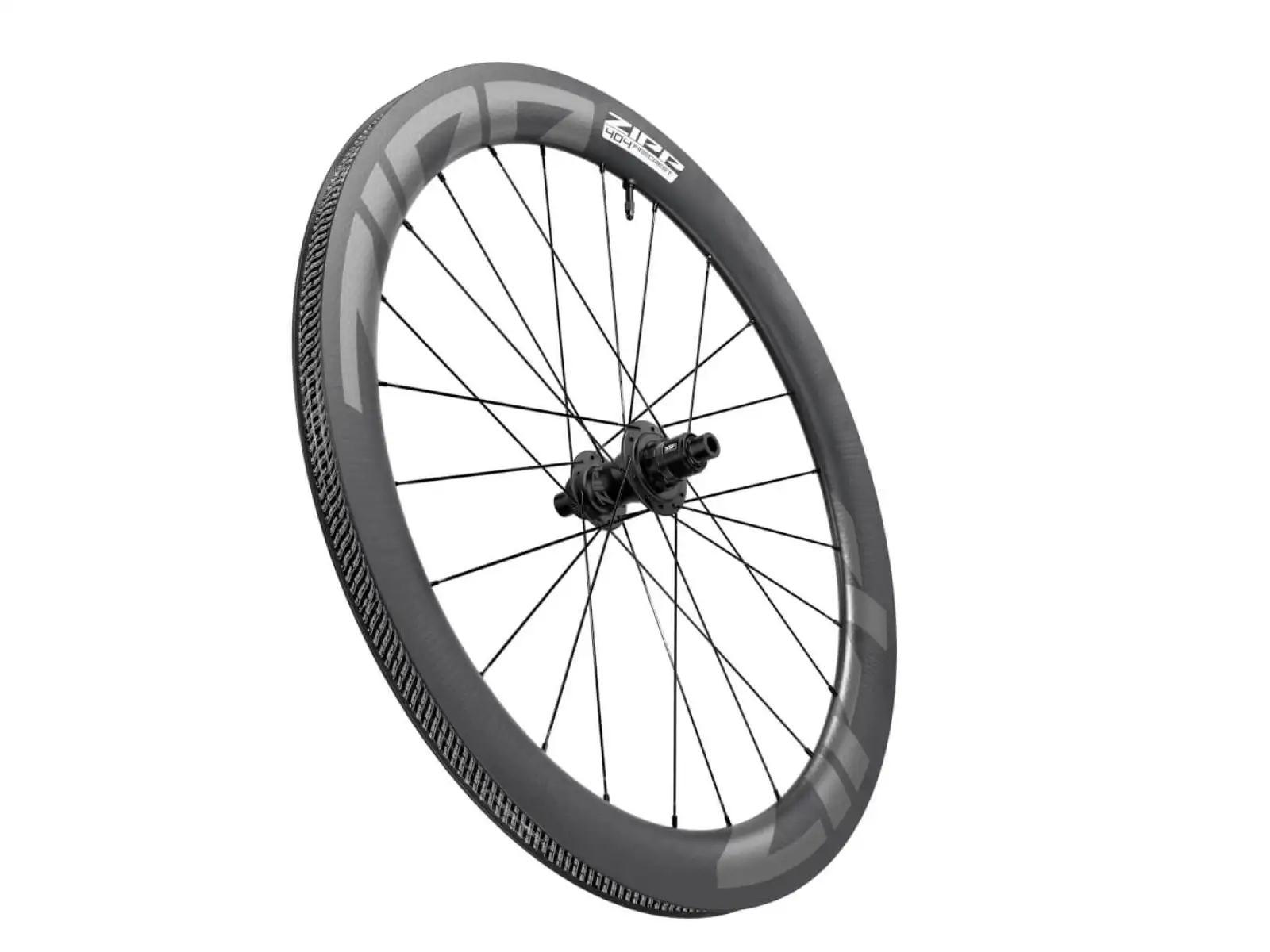 Zipp 404 Firecrest Tubeless Disc CenterLock 12x142 mm STD B1 Hinterrad mit SH HG11 Freilaufkörper