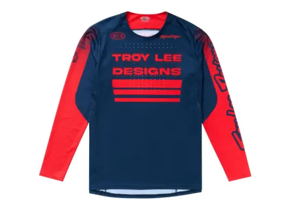 Troy Lee Designs Sprint Herren-Trikot Langarm Segment Midnight
