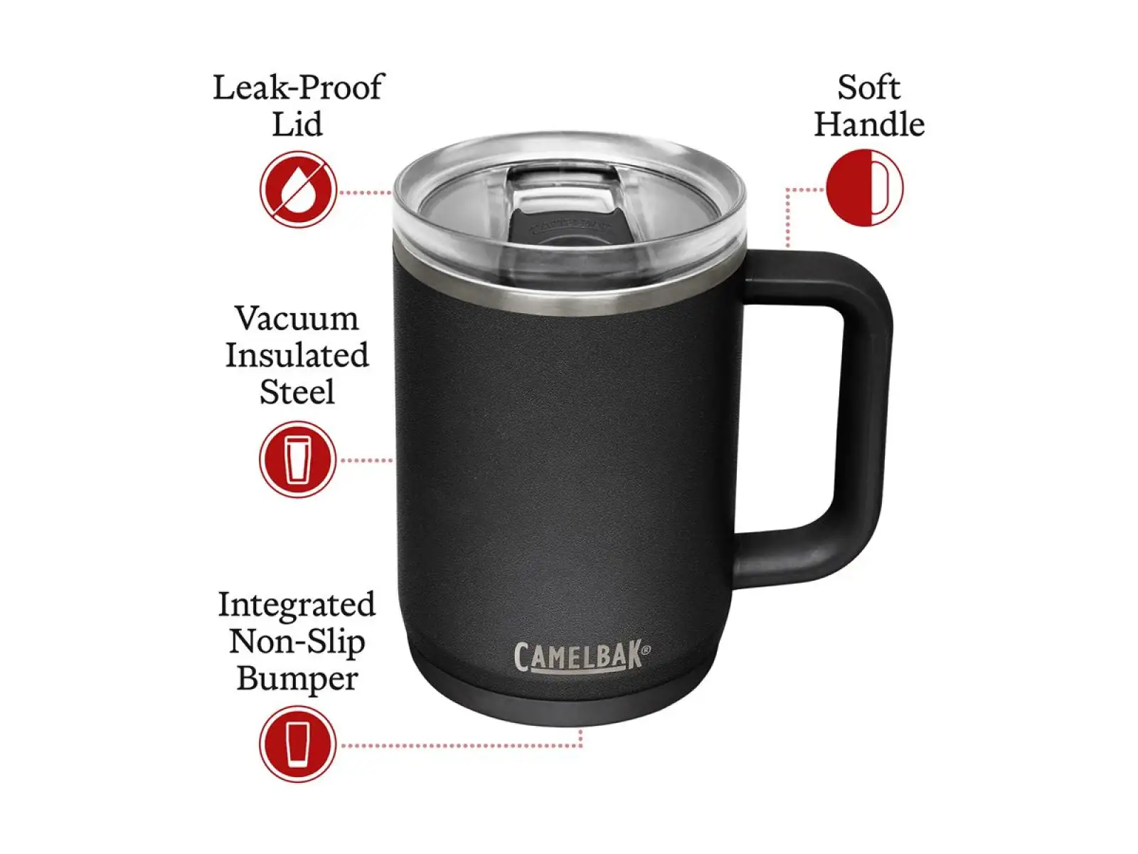 Camelbak Thrive Mug VSS Thermobecher 0,5 l Black