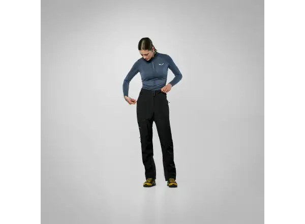 Salewa Ortles Durastretch/Stormwall Damenhose Black Out