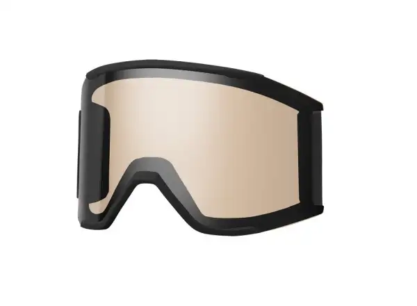 Smith Squad Mag Skibrille Black / ChromaPop Sun Green Mirror + ChromaPop Storm Amber