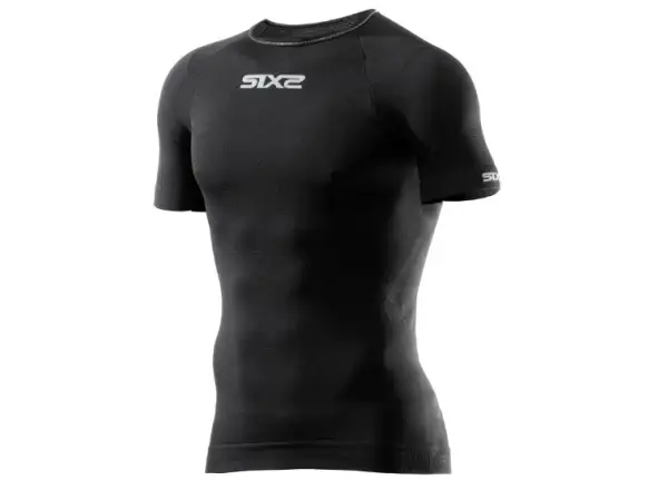 SIXS TS1 Funktions-T-Shirt, kurze Ärmel, schwarz