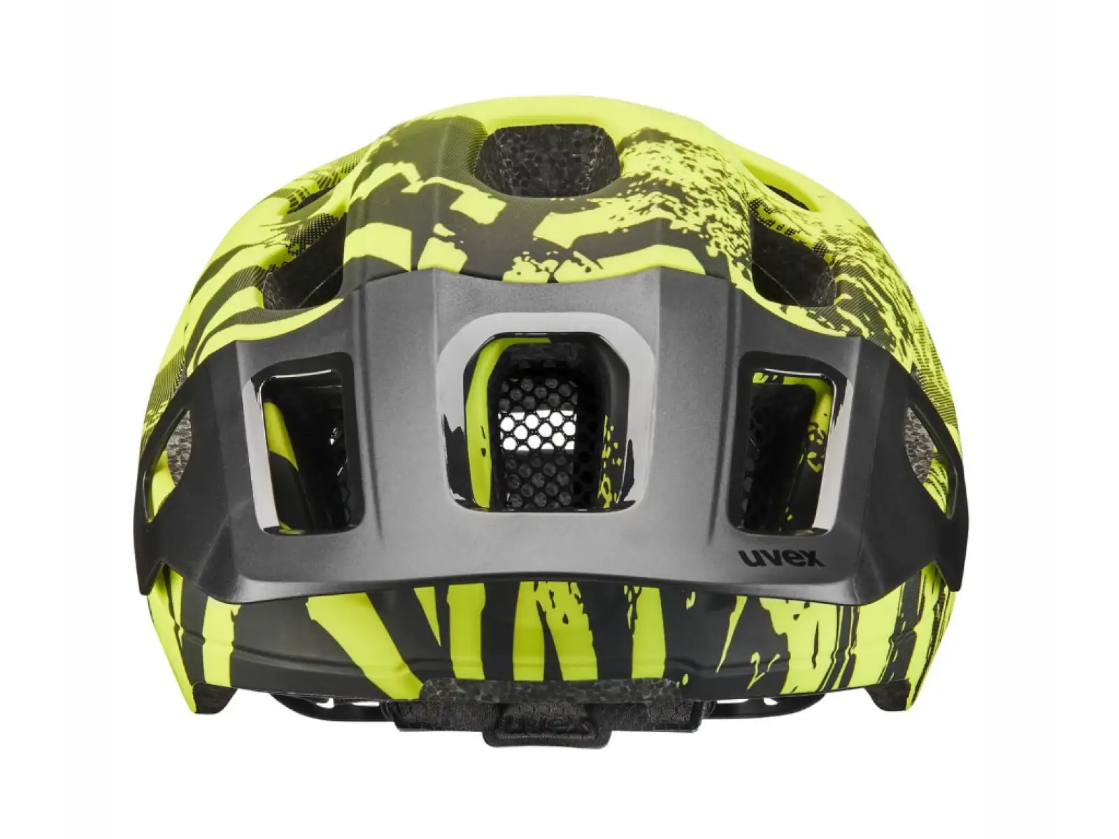 Uvex React Jr. MIPS MTB Kinderhelm Lime/Black Matt