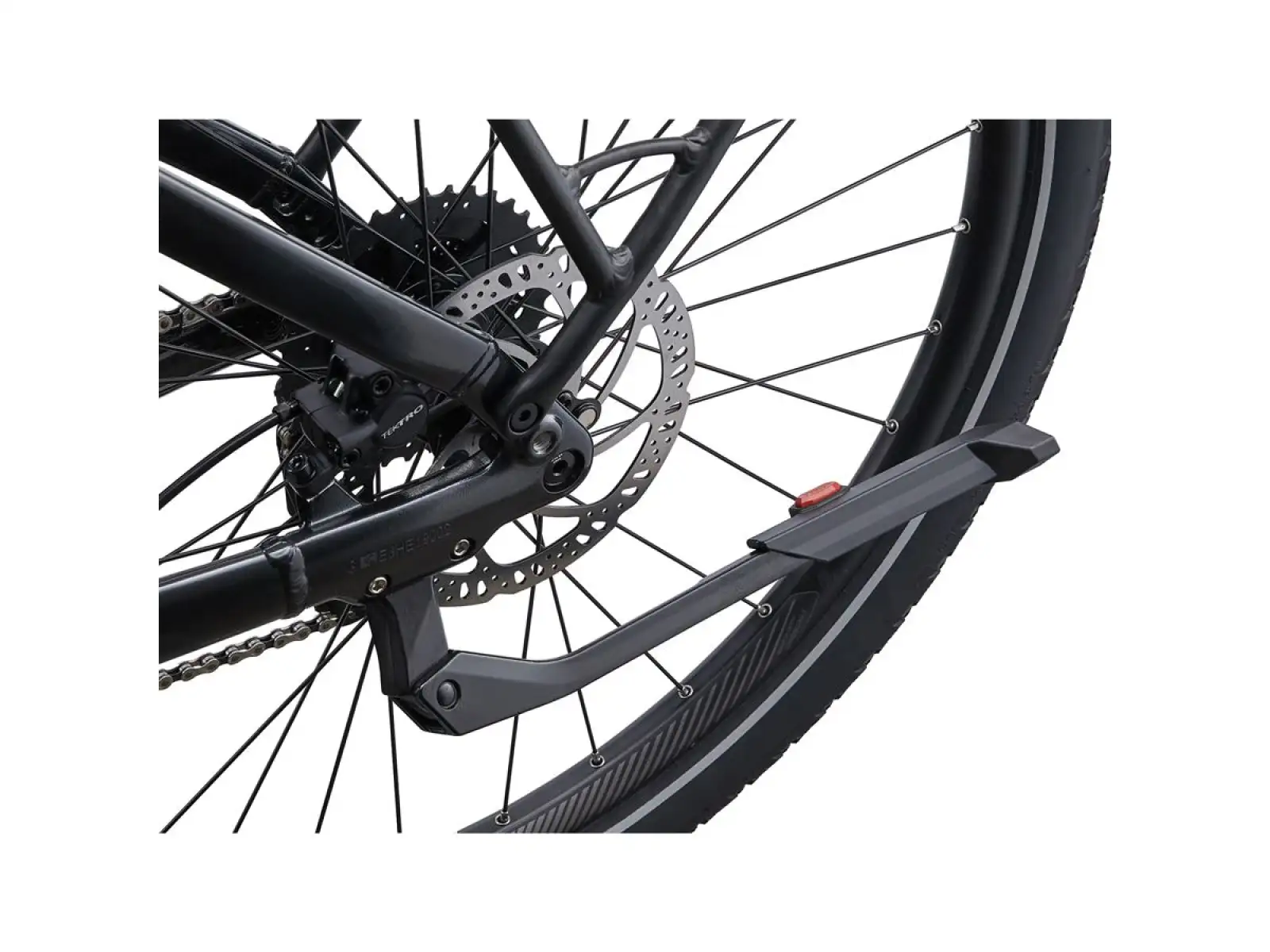 Giant Explore E+ 2 STA Trekking E-Bike in Gunmetal Black