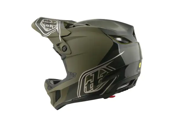 Troy Lee Designs D4 Polyacryte Mips Helm Shadow Beetle