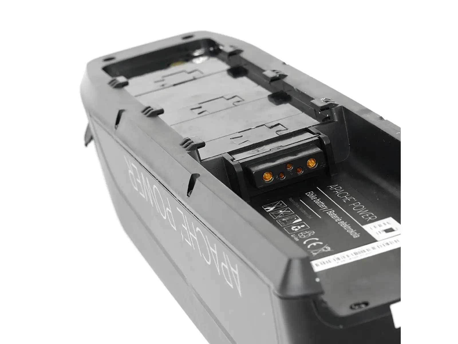 Apache Power R7 Rahmen-Akku Li-Ion 48 V 12,8 Ah / 614 Wh (Pin-Anschluss)