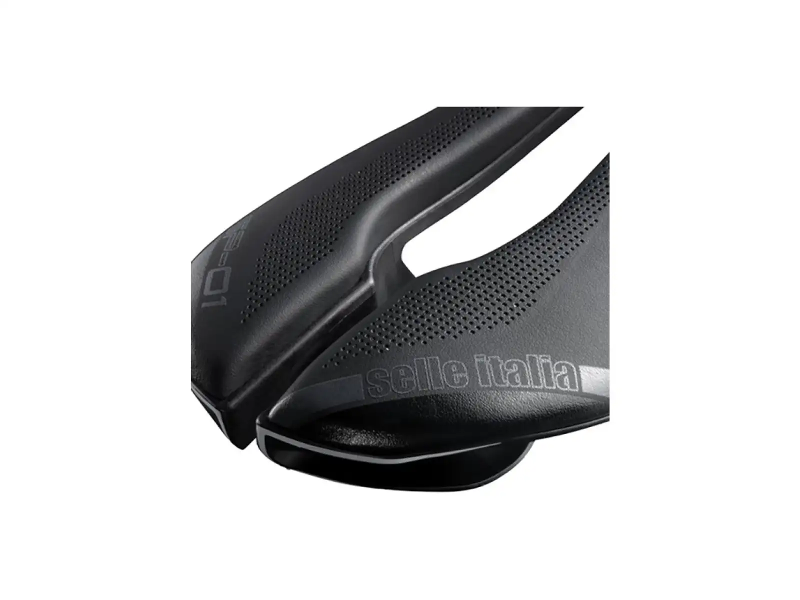 Selle Italia SP-01 Boost Kit Carbonio Superflow S3 Sattel Schwarz