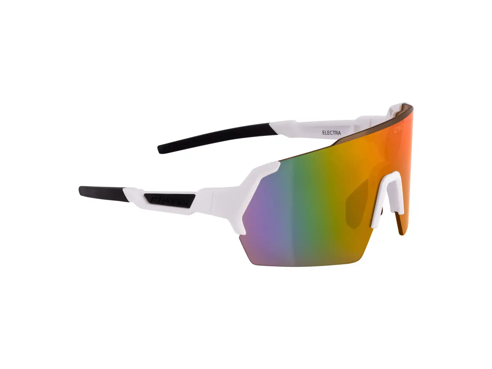 Force Electra Brille weiß/rot revo Glas