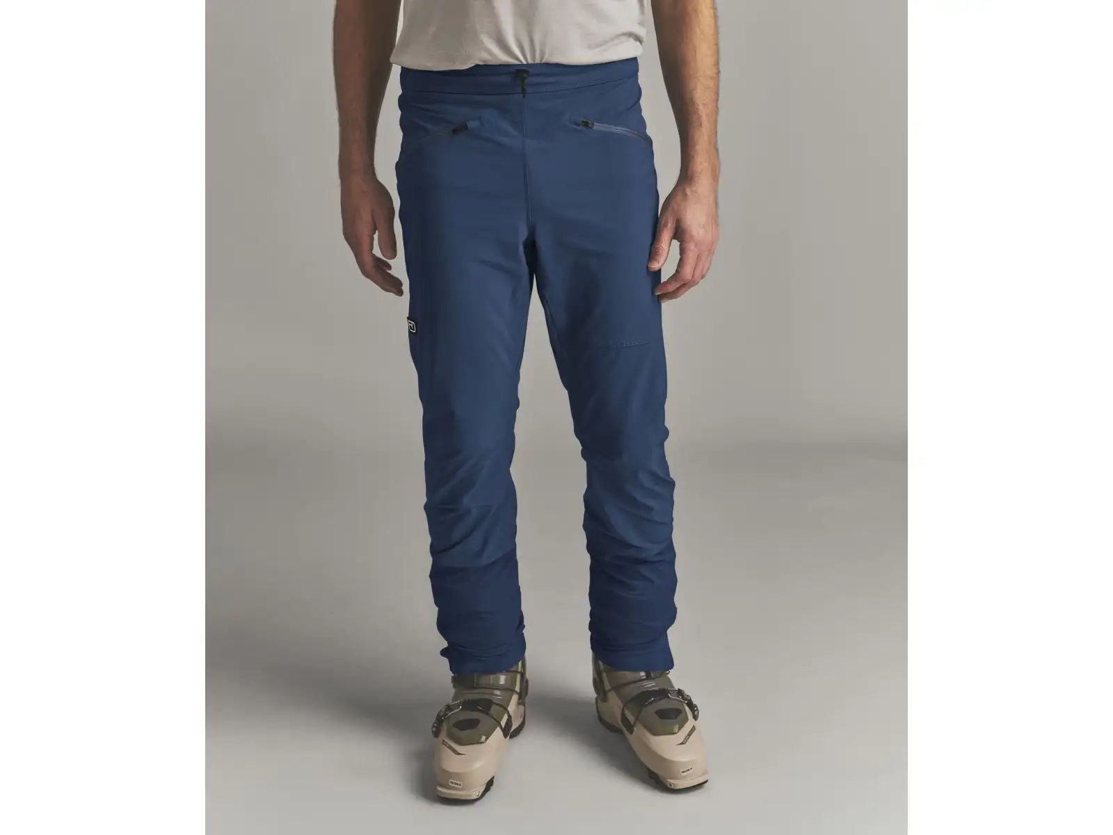 Ortovox Venet Softshell Pants Herren-Softshellhose Blue Nunatak