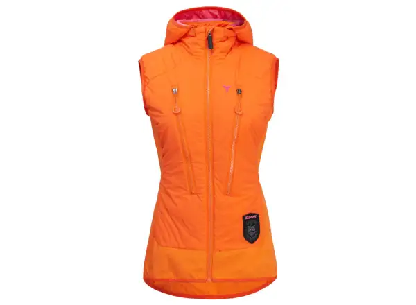 Silvini Polara Damenweste orange/pink