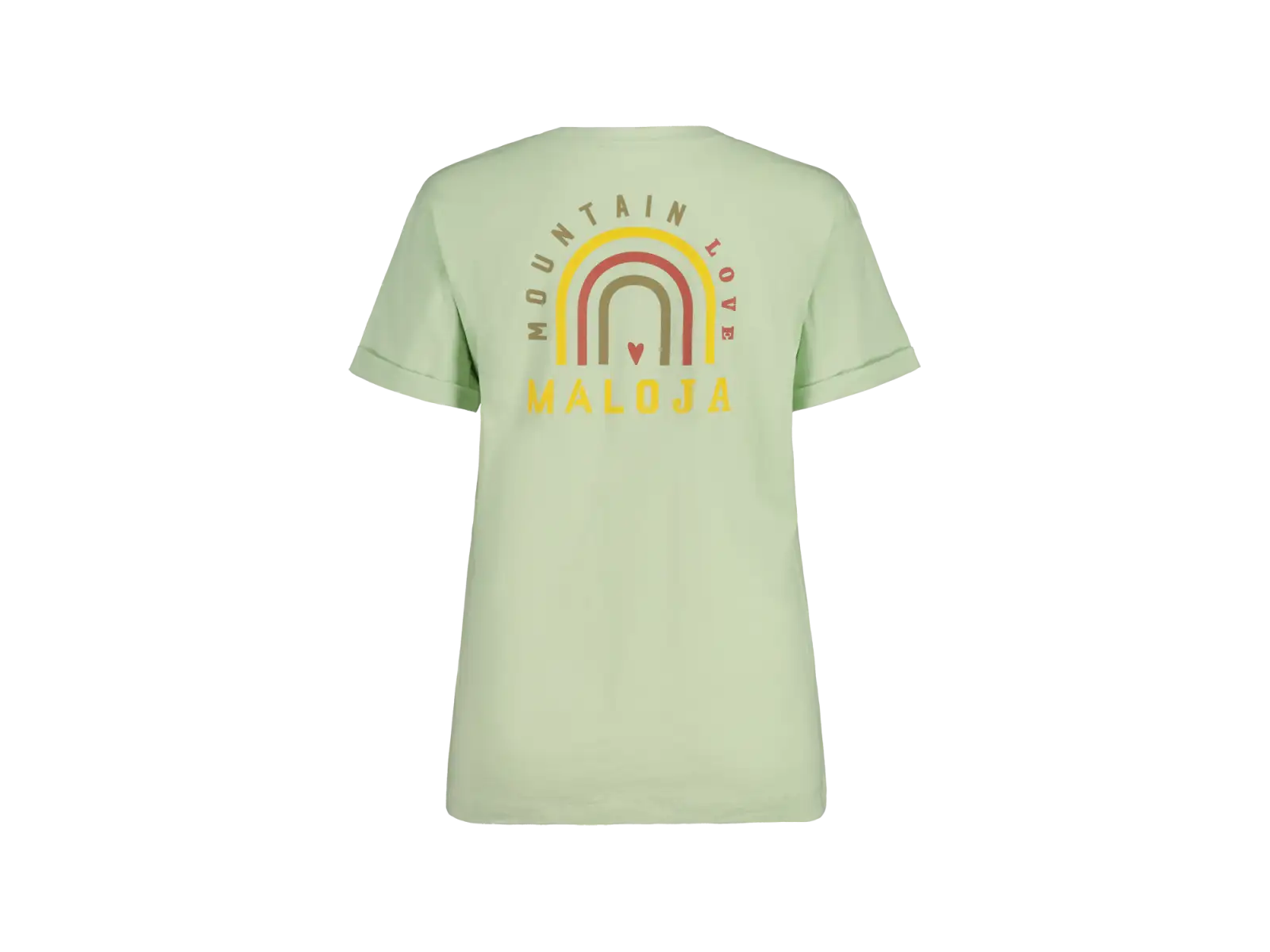 Maloja BackensteinM. Damen T-Shirt Kurzarm jadegrün