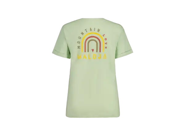Maloja BackensteinM. Damen T-Shirt Kurzarm jadegrün