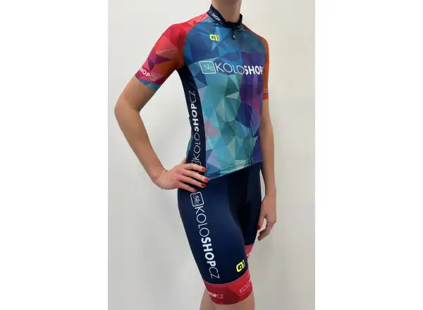 Alé Team Prime Koloshop Damen-Trikot Kurzarm Multicolor