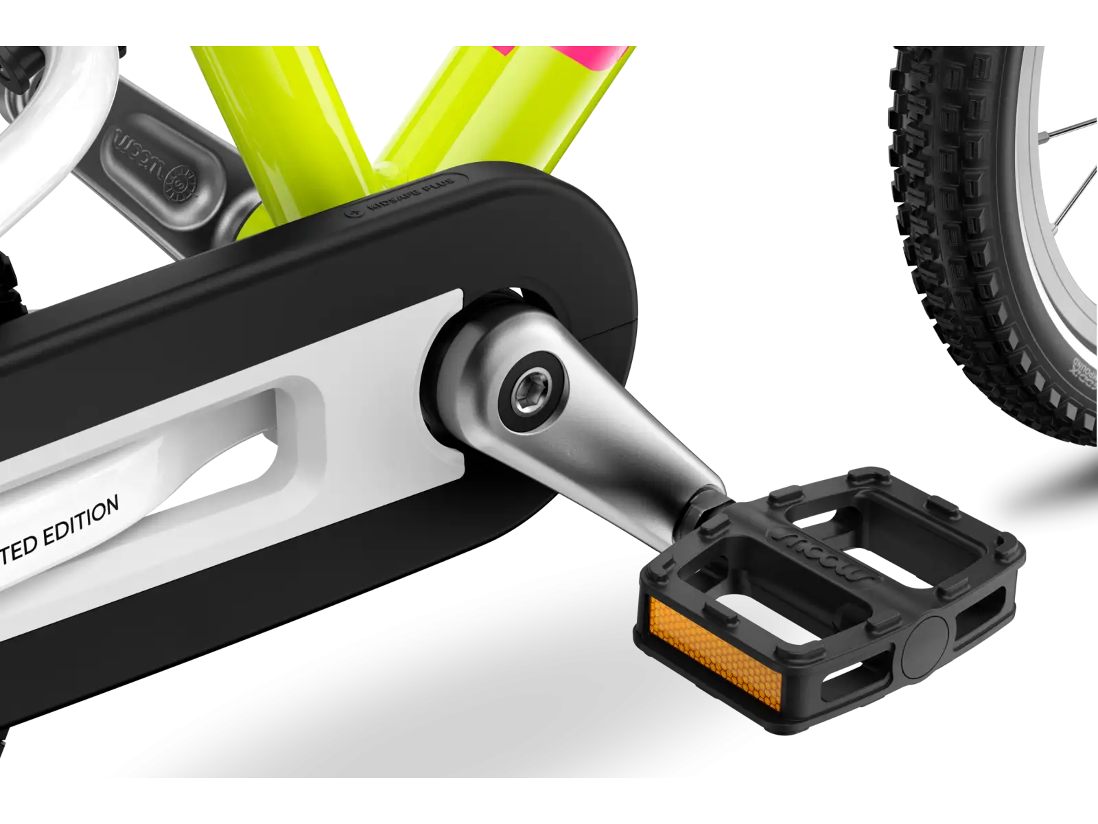 Woom GO 3 Automagic Kinderfahrrad neon lime