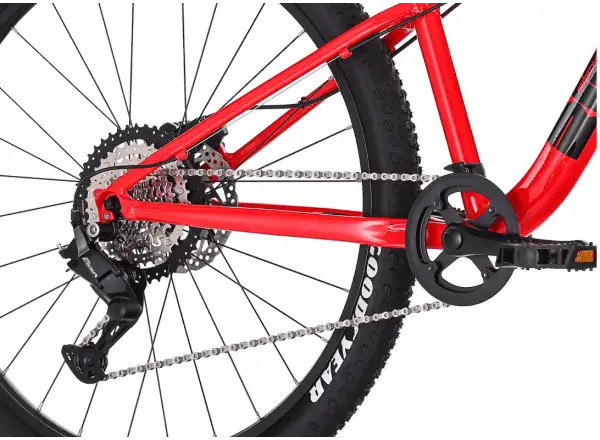 Rock Machine RIFF Tr 27 Kinderfahrrad Gloss Fire Red