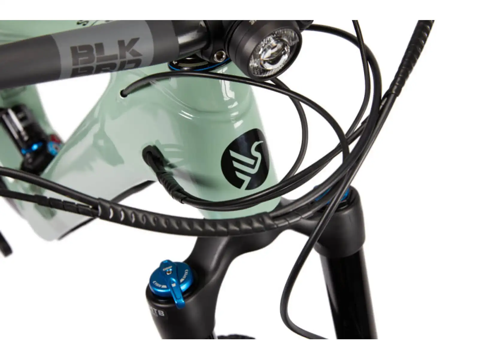 Ibis OSO Forest Service Green full-suspension E-Bike