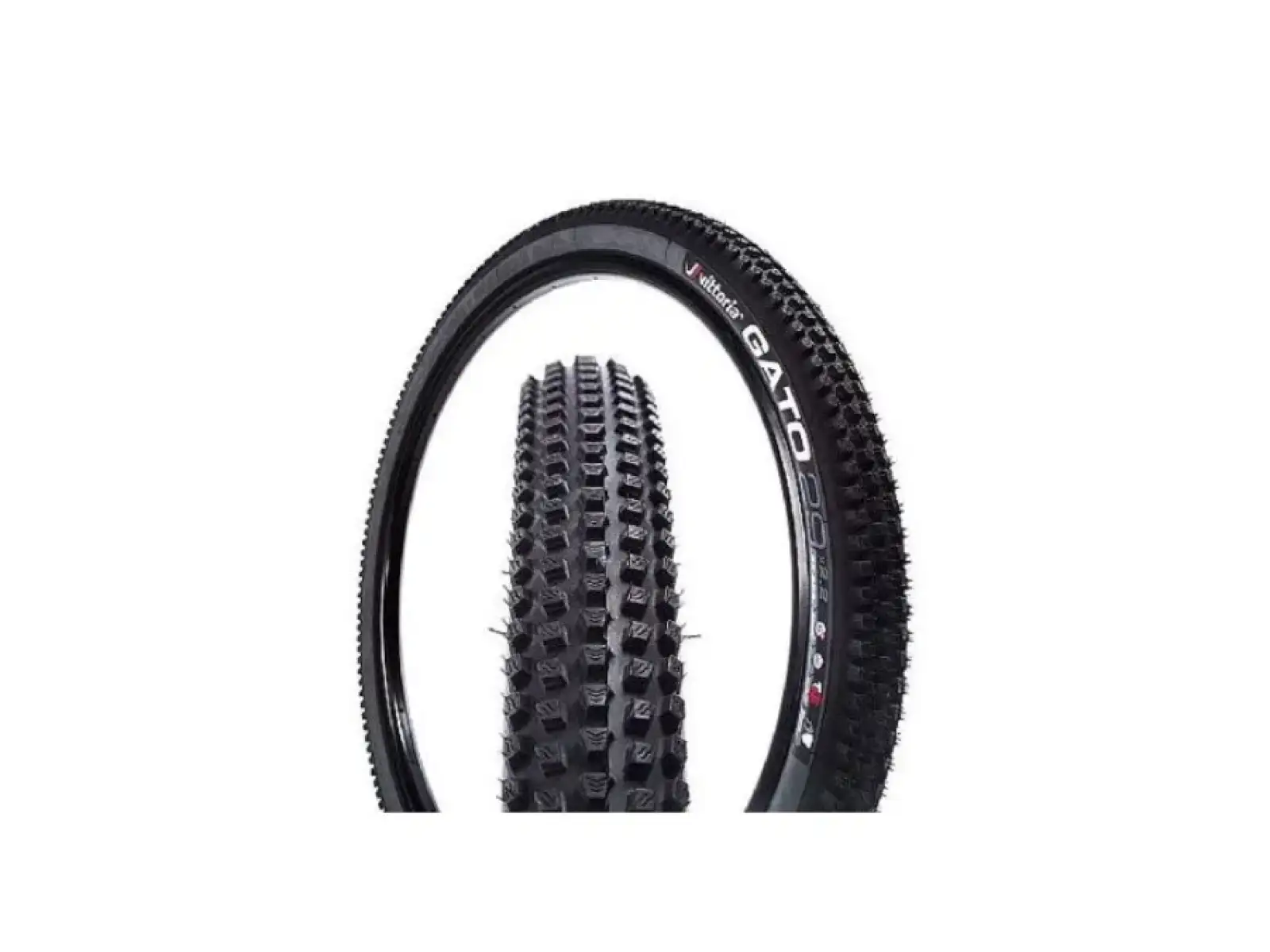 Vittoria Gato II TNT G+ 27,5x2,20" MTB Reifen Kevlar Anthrazit/Schwarz.