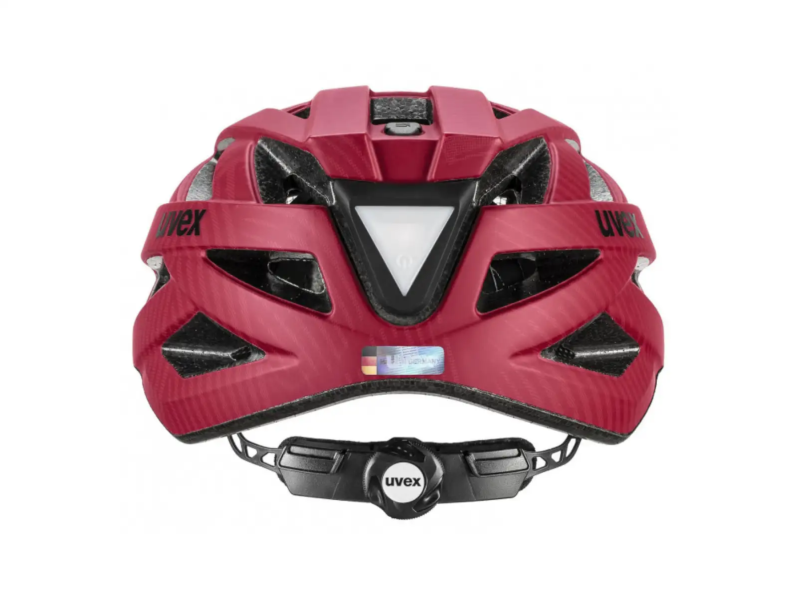 Uvex City I-VO Helm Ruby Red Matt