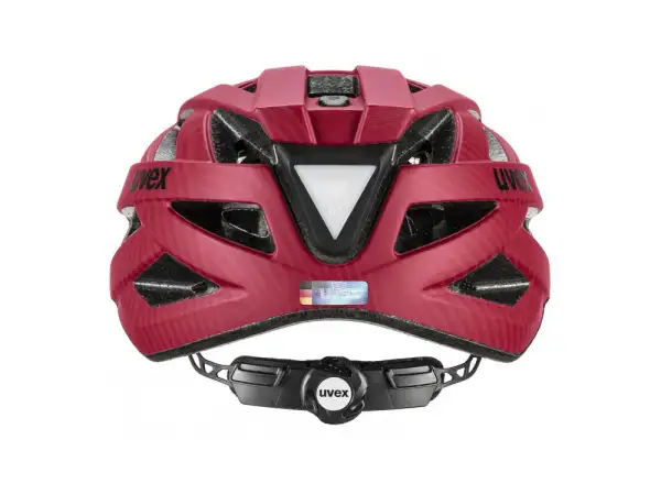 Uvex City I-VO Helm Ruby Red Matt