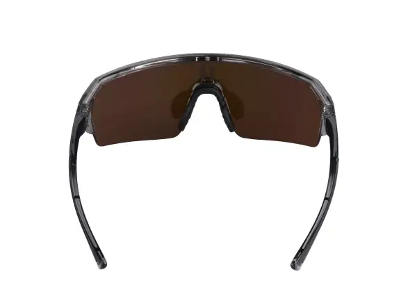 R2 Hype Kinderbrille grau/braun/purpurfarbener Chrom