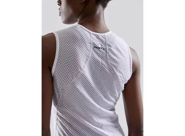 Craft Mesh Superlight Damen Funktionsshirt ohne Ärmel weiß
