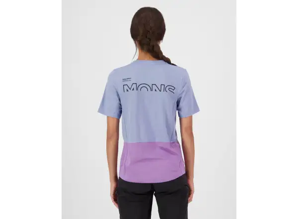 Mons Royale Tarn Merino Damen T-Shirt Kurzarm Skyline / Bloom