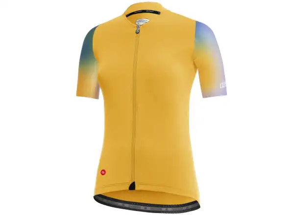 Dotout Flash Damen-Trikot Kurzarm Gelb.