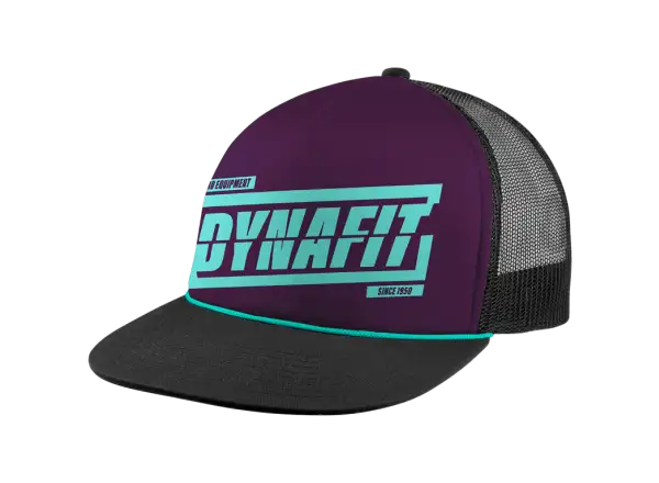 Dynafit Graphic Trucker Cap Königlich lila/Tabloid