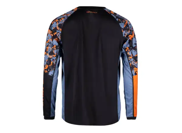 Force Reckless Unisex Langarmtrikot Schwarz/Orange