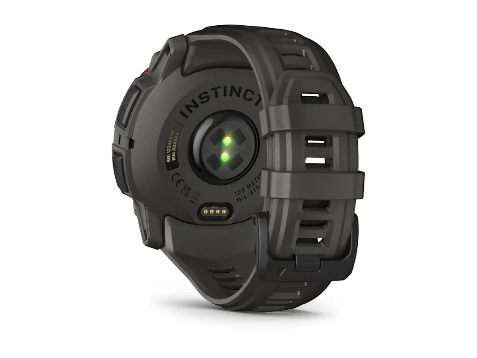 Garmin Instinct 3 Solar 50 mm Smartwatch Black/Charcoal Armband