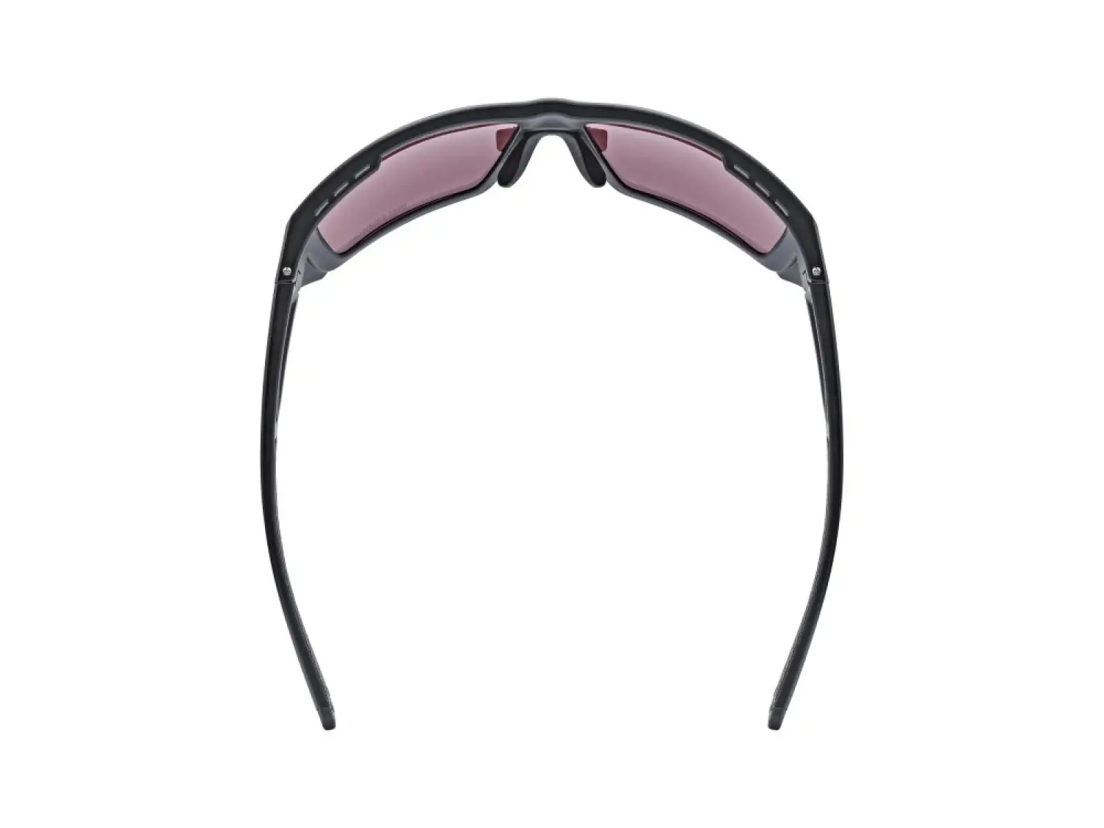 Uvex MTN Venture ColorVision Brille Schwarz Matt/Spiegel Lavendel Pink